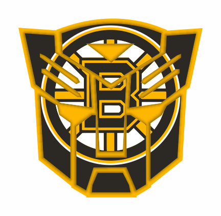 Autobots Boston Bruins logo iron on paper